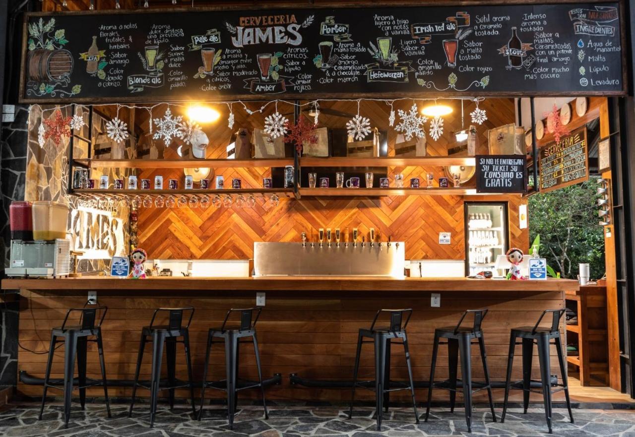 Hotel Cerveceria James Xilitla Bagian luar foto
